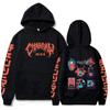 Anime Chainsaw Man Pochita Graphic Print Hooded Men Women Classic Hoodies Plus Size Streetwear Harajuku Unisex Sweatshirt
