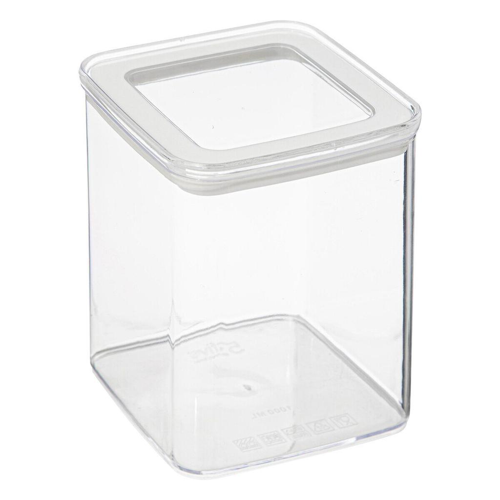Set of 3 Eske CONTAINERS transparent 1.5L, 1L and 0.5L