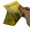 AEE4-Gold Ticket Scratch Card Gravure Printing Greeting Card Luxury Gift Birthday Blessing DIY Scratch Gift