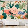 Oil Painting Tropical Plants Tapestry Wall Hanging Living Room Bedroom Headboard Wall Art Sheets Home Decor