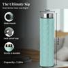 Water Bottle (1 Litre, Premium Stainless Steel, Morning Mist) Bottle for Fridge, School, Outdoor, Gym, Home and Office, Scratch-Resistant
