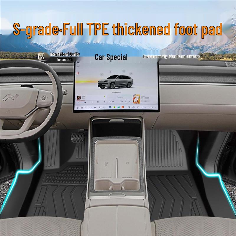2025 Lydo L90 Special TPE Full Coverage Floor Mats for Six-Seven Seat Cars
