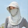 Summer Cycling Caps with Breathable Face Covers Icy Feeling Fabric for Outdoor Sports Fishing