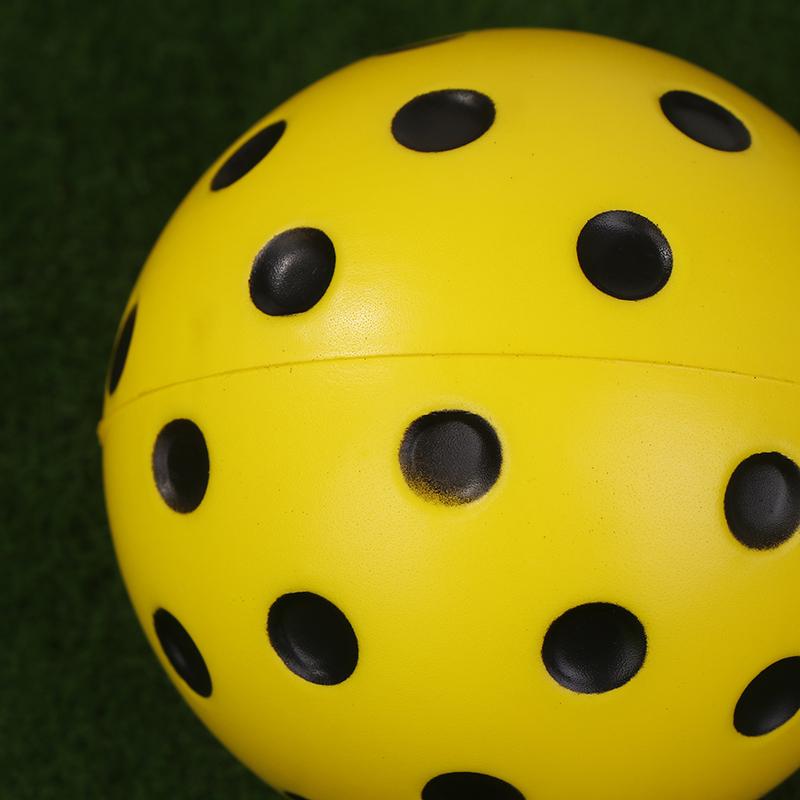 1/3Pcs Durable Indoor Pickleball Balls 74Mm Training Paddle Ball Pu Foam Pickleball Soft Silent For Competition And Practice