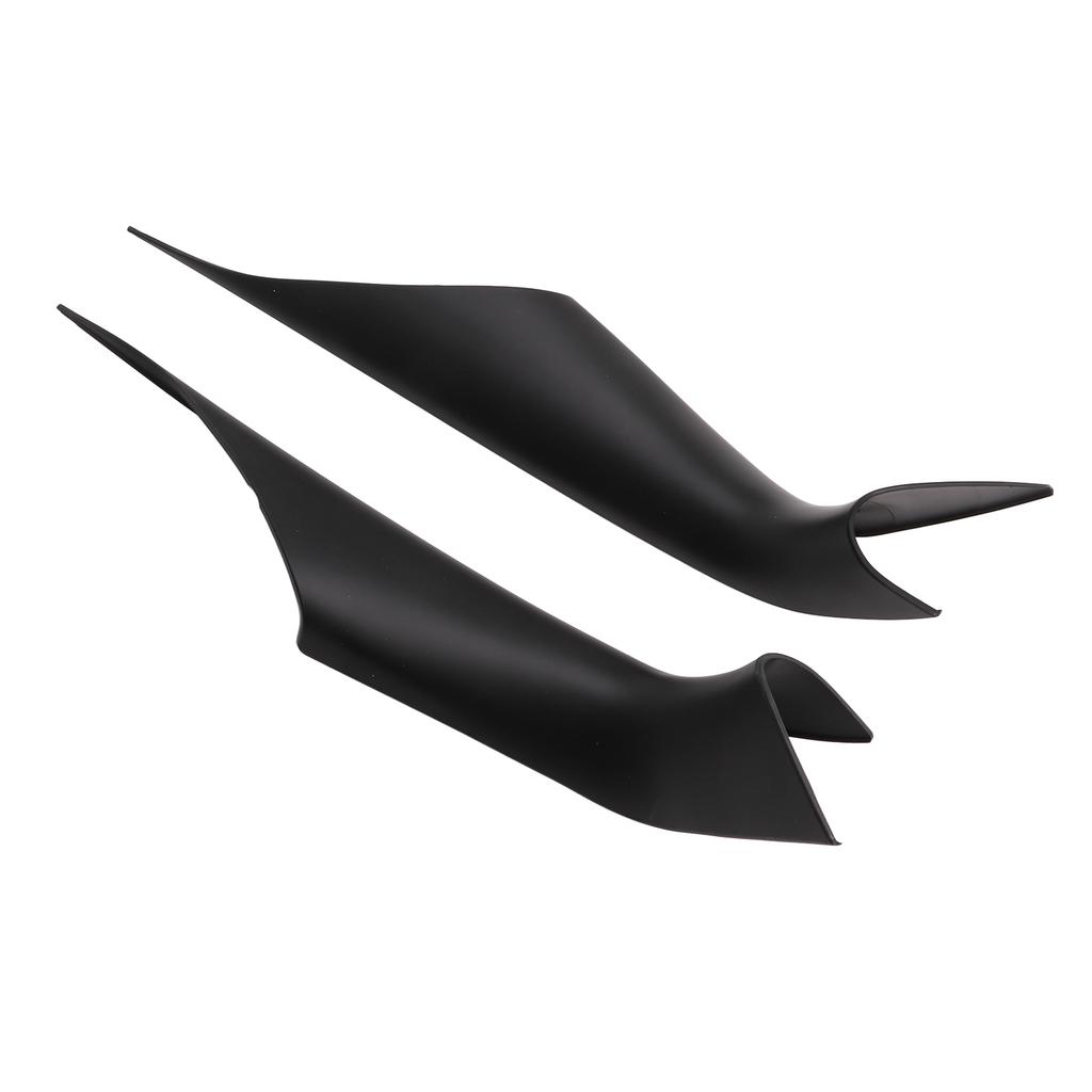 Pair Car Interior Inner Door Handle Cover Trim Left Right Side for 5 Series G30 2017 Upwards Matte Black