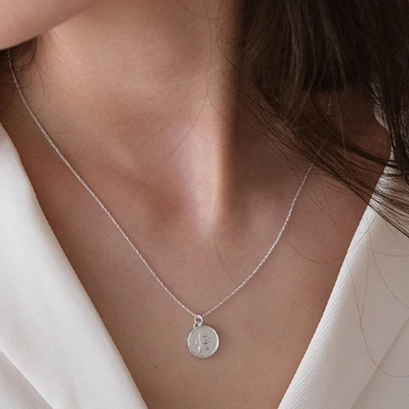 Pinaf Olive Coin Necklace