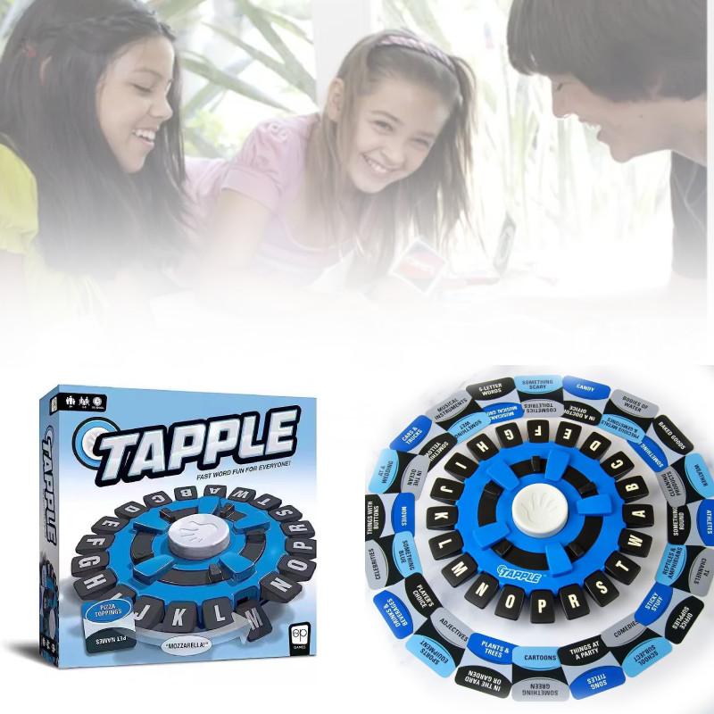 Tapple Tower Rychlá rodinná desková hra Barevná vzdělávací hračka pro všechny věkové kategorie