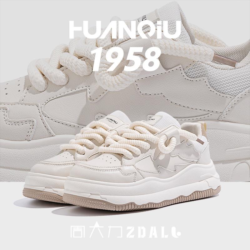 Global ZHQ5212 little white shoes women's versatile spring ins trendy shoes original casual sports board shoes fashion