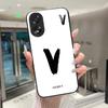 Phone Case For OPPO A18 A38 A58 A78 Back Covers Lucky Letter Protective Case For OPPOA18 OPPOA38 Tempered Glass Soft TPU Shell