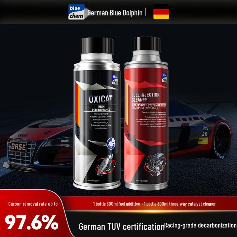 Blue Dolphin PEA Fuel & Catalytic Converter Cleaner Set