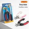 Pet Nail Clippers & File Set - Stainless Steel for Cats & Dogs, Small & Large Breeds