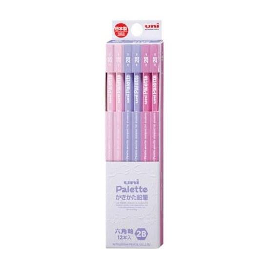 Mitsubishi Pencil Kakikata Uni Palette 2B Lavender 1 Dozen K56192B