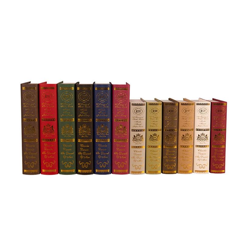 Decorazione Casa Libro Simulazione Libro Finto Oggetti di Scena per Foto Ornamenti Libri Decorativi per Ingresso Modello Dimensioni e Colore Casuali