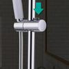 18-25Mm Shower Rail Slide Adjustable Showerhead Plastic Wear-Reistant Holder 360 Degree Rotation No Burr Different Hole