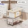 Drawer type sundries combination storage box desktop large plastic multi-layer dustproof bedroom transparent dormitory table living room
