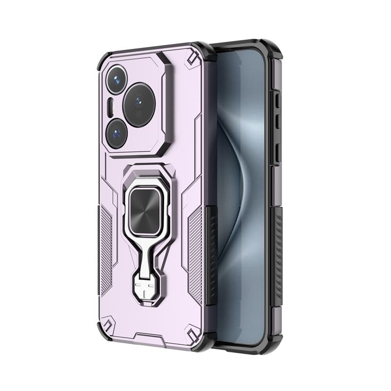 Armor Case For Huawei Pura 70 Magnetic Suction Stand Phone Holder Back Cover Huawei Pura 70 Ultra Case For Huawei Pura 70 Case