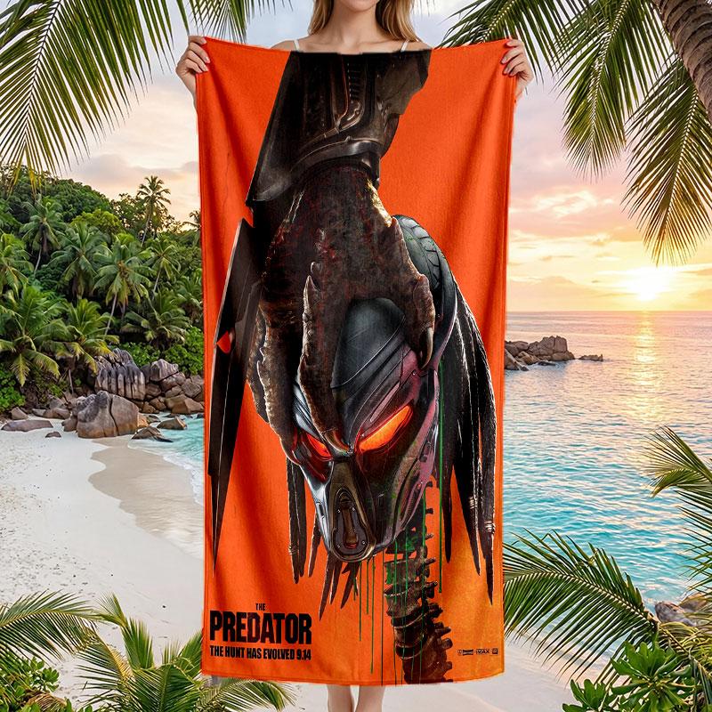 Large Beach Towel Quick Dry Absorbent Towel For Beach IndoorPredator