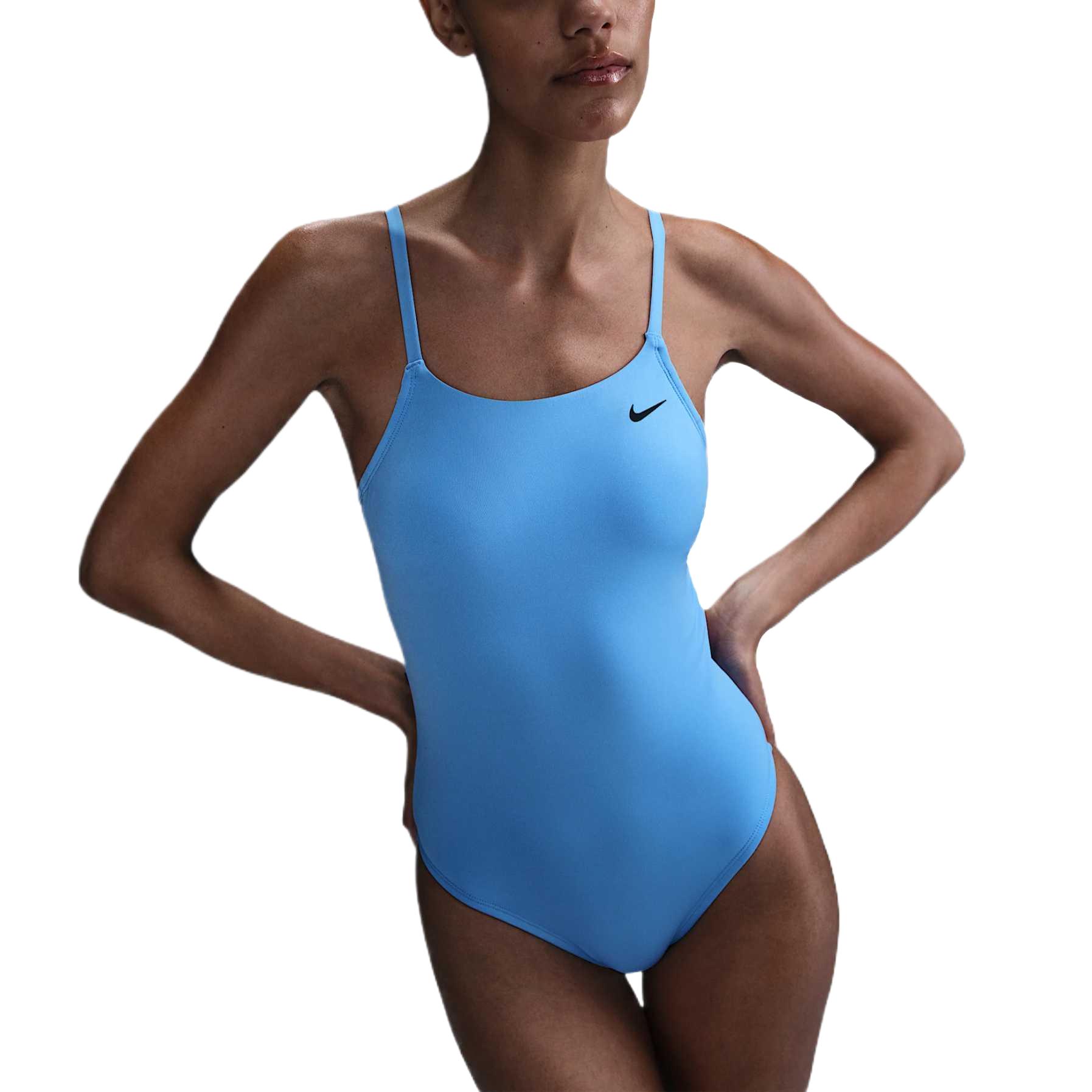 Nike One piece Swimsuit Women s Light Blue FZ6174-412 XL
