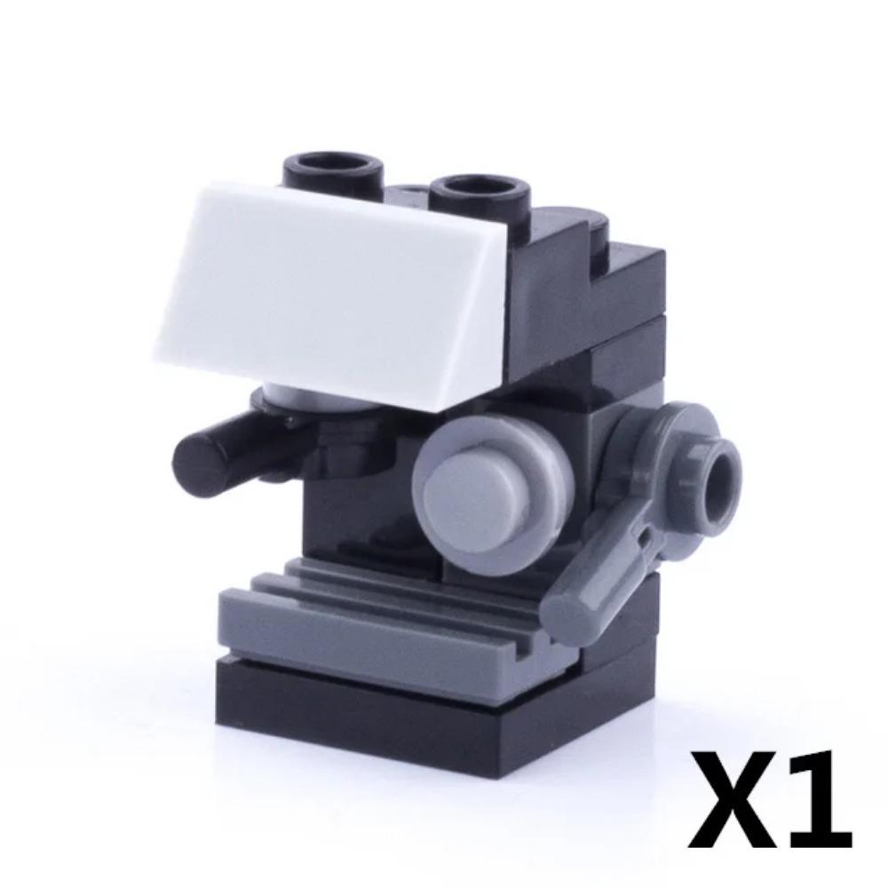 MOC City Scene Building Block Furniture TV Refrigerator Washing Machine Game Console Bed Sofa Vacuum Cleaner Mini Toy Brick K028