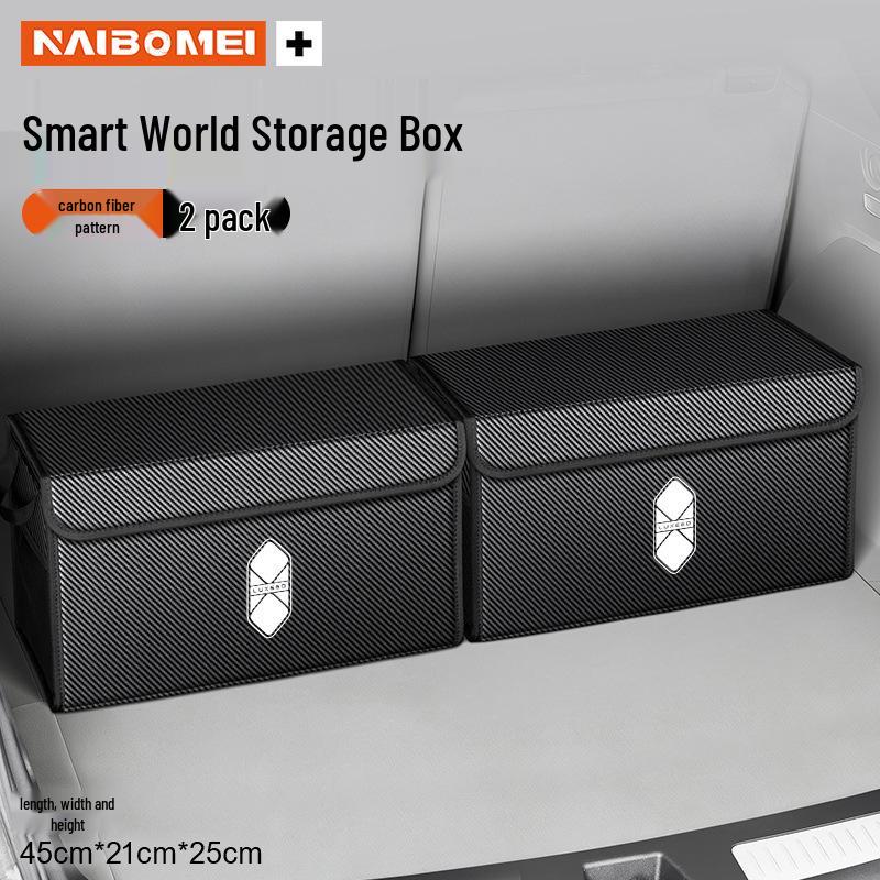 Foldable Trunk Organizer for Chery R7/S7 Cars - Interior Storage Solution