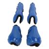 Horse Leg Boots PU Elastic Breathable Thickened Front Hind Horse Leg Protector for TendonBlue Set
