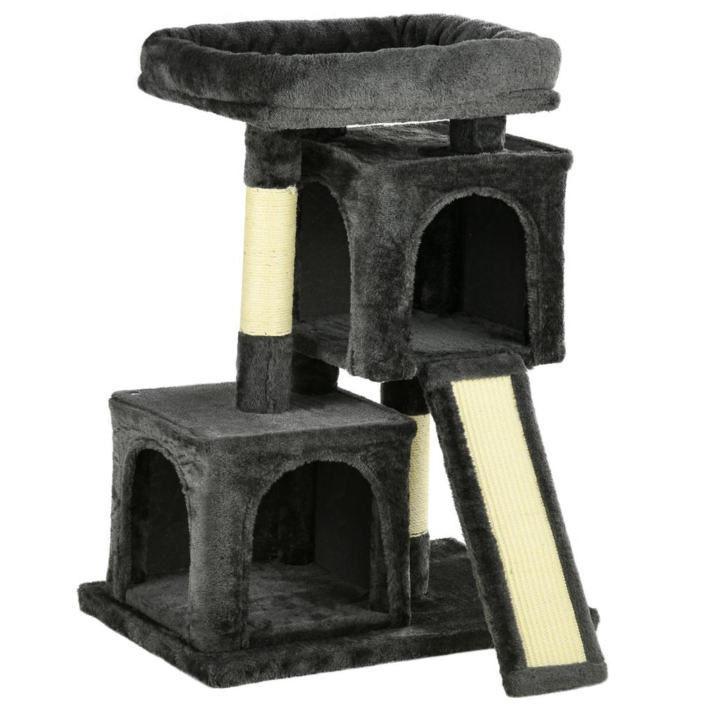 Cat Tree 83 Cm Small Cat Scratching Post with Sisal Posts, Cat Scratching Post, Cat Climbing Tree, Cat Tree, Cat Furniture Play Tree for Small Cats
