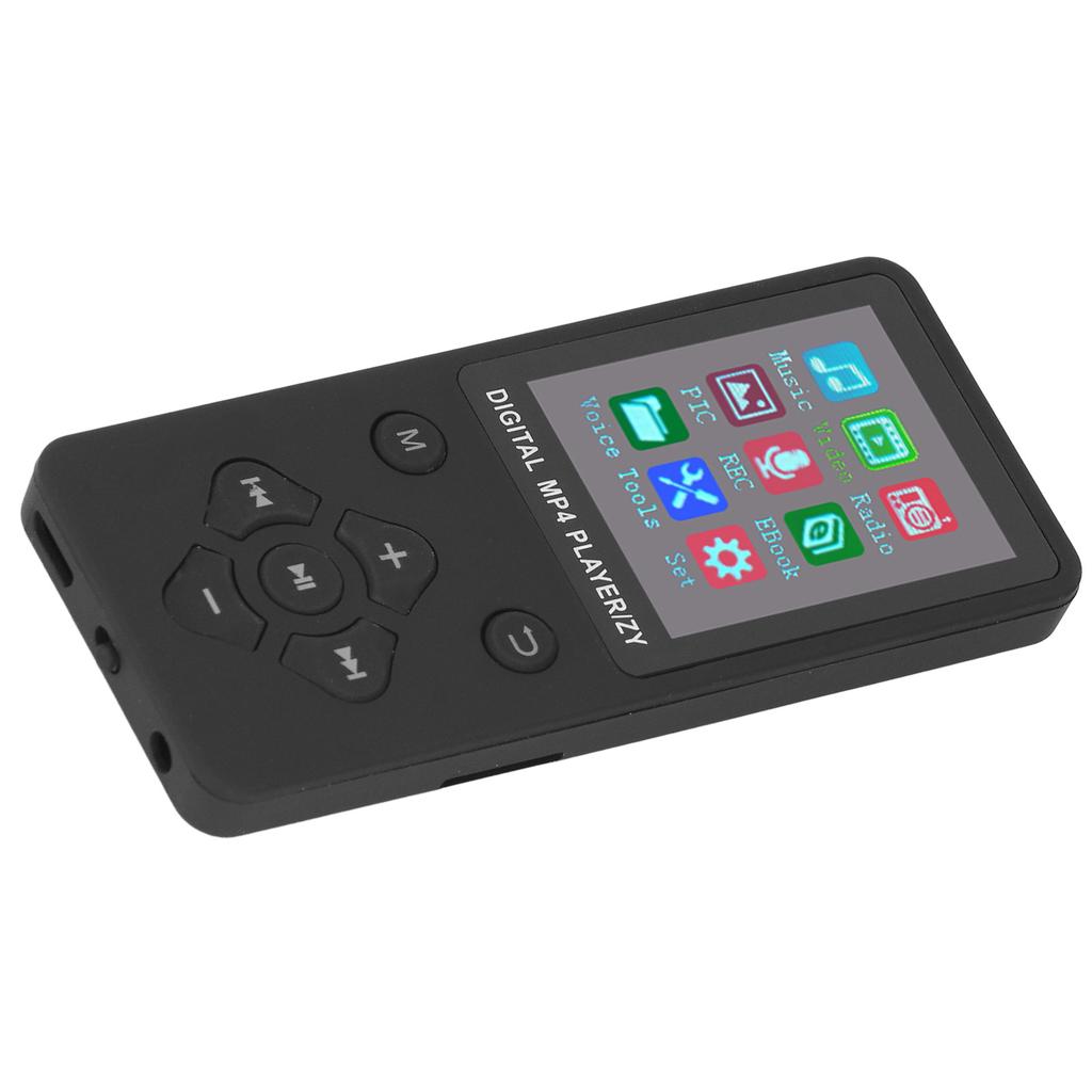 MP3 MP4 Player Bluetooth 5.0 Super Thin 1.8 Inch Color Screen 128G Expandable Memory Portable Video Music Player