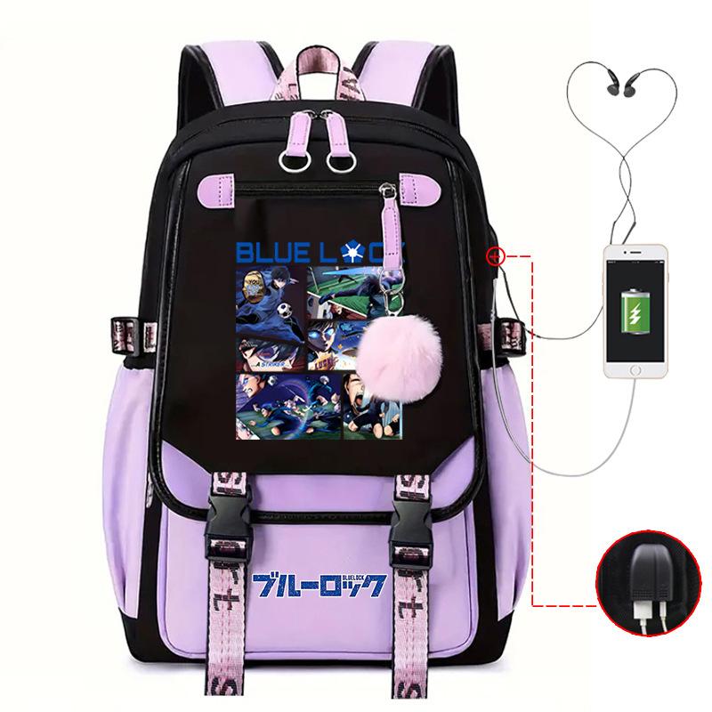 Blue Prison Anime Peripheral Ridge Backpack Seijiro Fashion Student School Bag Large Capacity