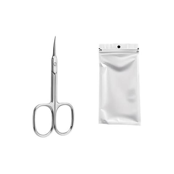 Akkerds Ultra Precision Cuticle Cutting, Premium Beauty Care Scissors, Matte Surface, Anti-slip Treatment, Surgical Grade Stainless Steel, Scissors
