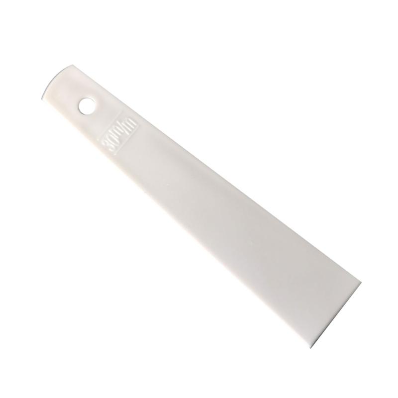 Plastic Scraper Plastic Scraper Putty Knife for Applying Spackling Baking, 20/30/40mm Paint Scraper with Long Handle