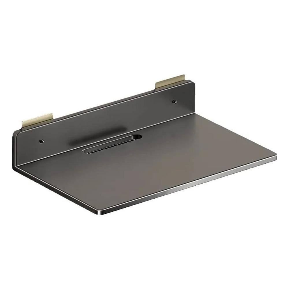 Sturdy Multi functional Rack for Electronics Store Your Router Projector & DVD Player Safely Reliable Carbon Steel