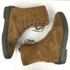 TOD’S Middle Boots Size 42 26.0-26.5 Brown Nubuck Suede Leather(USED)