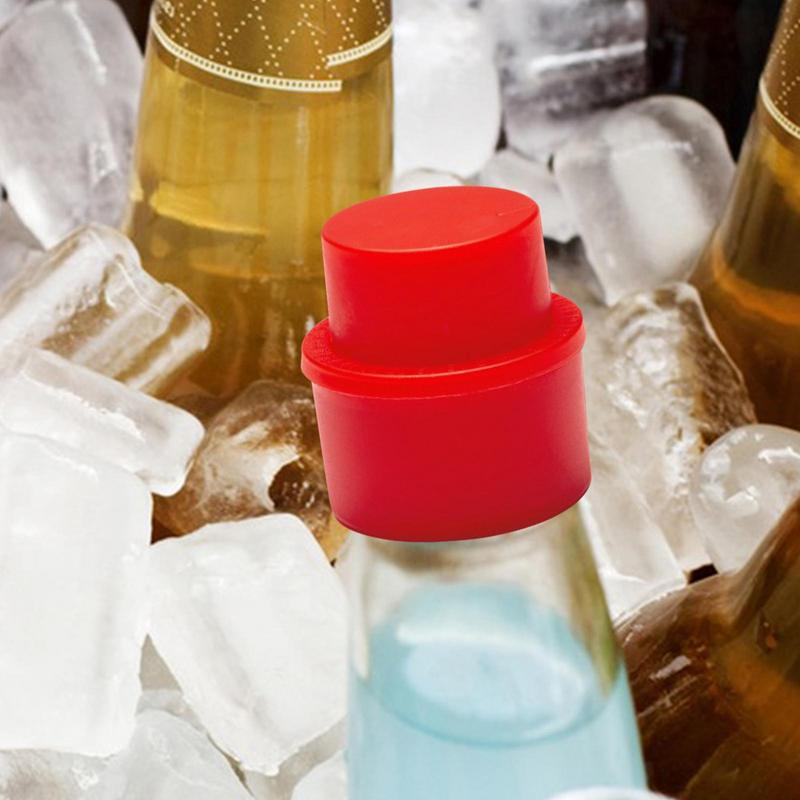 Dricksförslutare Återanvändbar Uppblåsbar Flaskpropp Lufttät Kolsyrad Läsk Cola Pump Kolsyrebehållare Dryckesräddare Burköverdrag