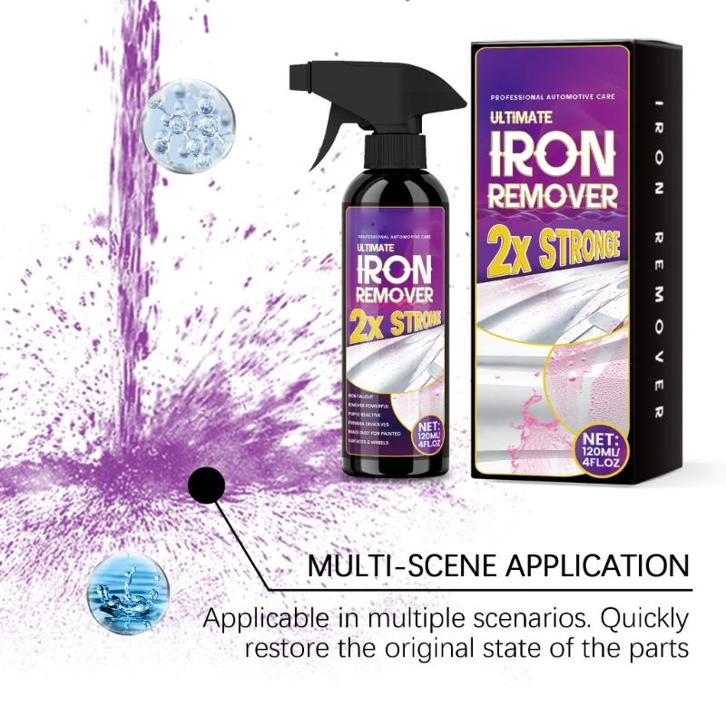 Powerful Rust Remover Liquid for Automotive Parts & Metal Surfaces 120ml Compact Size Rust Cleaner for Easy Application