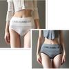 Hohe Taillen Unterwäsche für Damen Modische Damen Aus Reiner Baumwolle Mit Einem Eingesetzten Schritt Angehobener Po Aus Vollbaumwolle Für Winter Slips