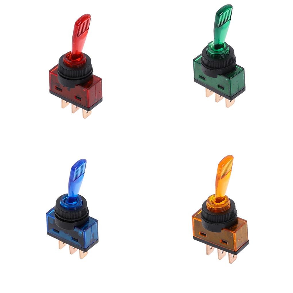 Car Toggle Switch Modified Replacement Upgrading 12mm 2 Gear Automotive Vehicle Switches Controller Accessories