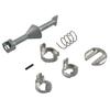 7 Piece Set Car Front Back Door Lock Cylinder Repair Kit Replacement Parts For E81 E82 E87 E88 Auto Replacement Accessories
