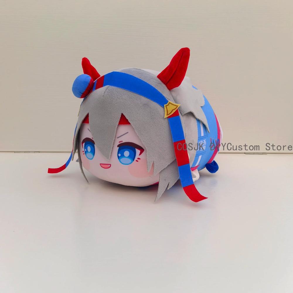 Anime Oguri Cap T.M. Opera O Tokai Teio Umamusume: Pernă decorativă Derby PAPA Plush Jucării Dango Umplute Pernă pentru Spătar Plushies