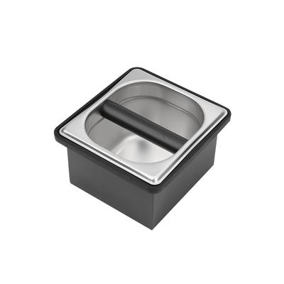 Espresso Knock Box, 304 Stainless Steel, Corrosion Resistant, Coffee Cake Container For Coffee Shops