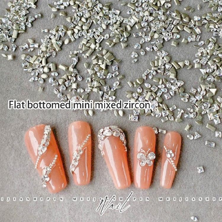 Nail Rhinestones Irregular Shaped Nail Charms Crystal Gems Nails Art Decoration