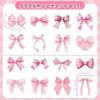 500Pcs/Roll Cute Cartoon Bow Seal Stickers Adhesive Stationery Sticker Bowknot Sticker Packaging Stickers Packaging Decoration