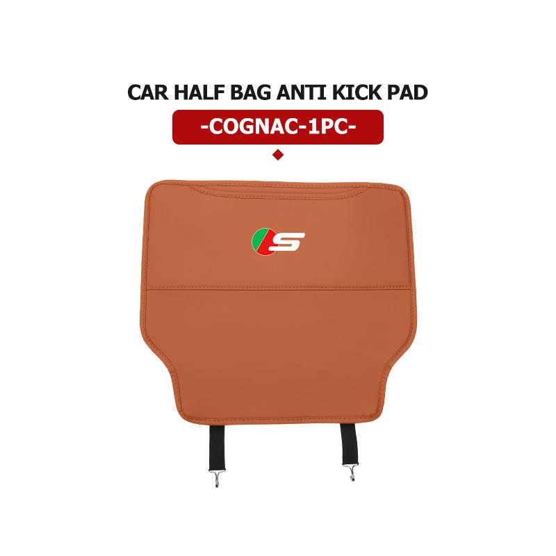 Car Seat Backrest Anti Kick Pad Protector Mat Storage Bag Emblem Accessories For Jaguar XK S-Type F-Type X-Type F-Pace I-Pace HH1