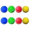8pcs Creative Tennis Balls Practice Tennis Balls Sports PU Tennis Balls Playing Ball (2pcs Yellow, 2pcs Red, 2pcs Blue, 2pcs