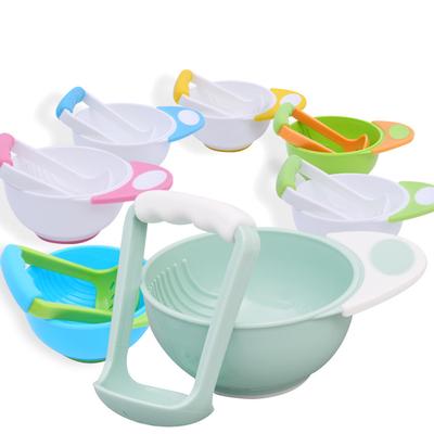 Εγχειρίδιο Food Masher Fruit Bowl Baby Grinder Grinding Feeding Rod Tools