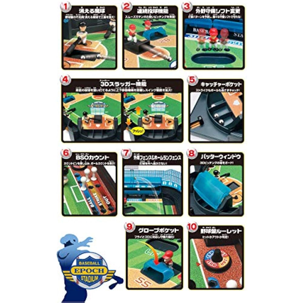 EPOCH (EPOCH) Baseball Board 3D Ace Super Control