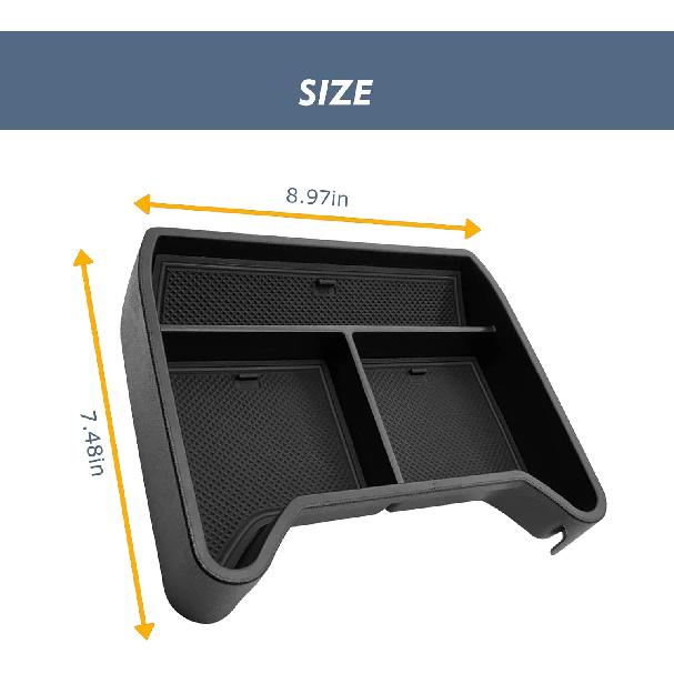 2024 2025 VW ID.4 Center Console Organizer Door Handle Storage Box Compatible with VW ID.4 2025- Door Side Storage Box Handle Pocket