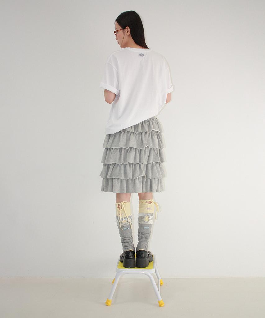 RONRON Dessert Rr Over Fit T Shirt White