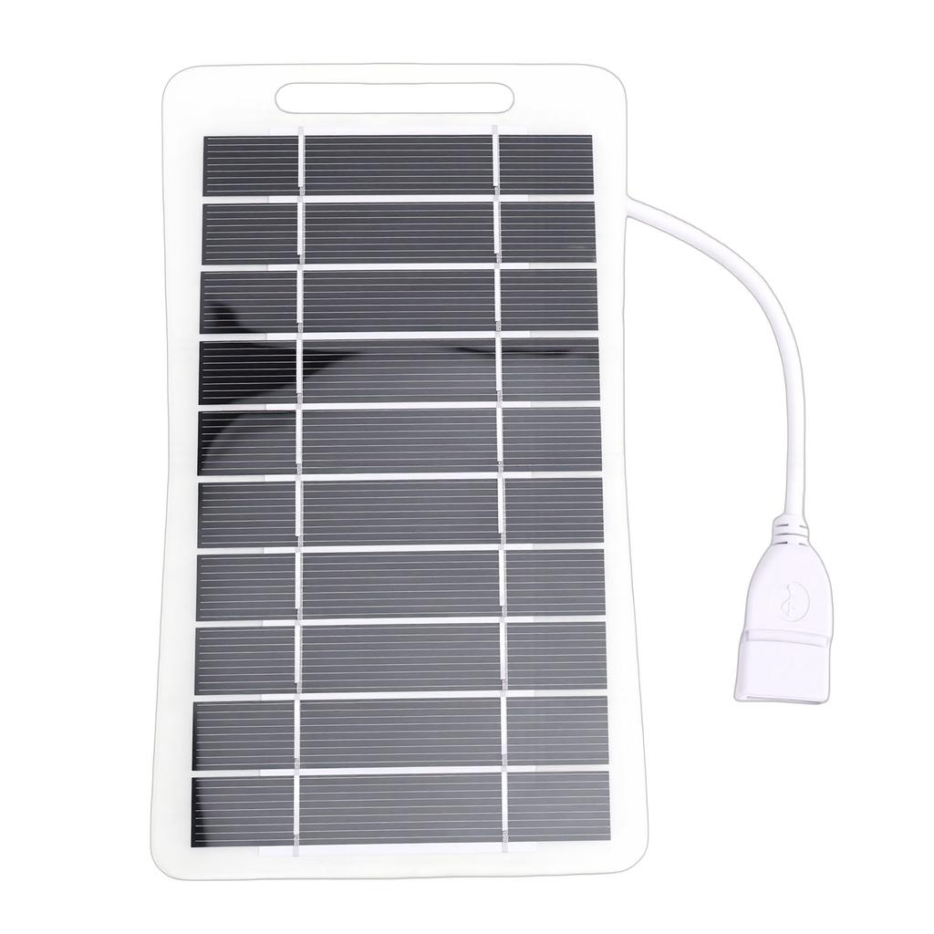 2W Small Solar Panel IP67 Water Proof USB Solar Panel Charger for Outdoor Emergency