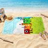 Numberblocks Beach Towel Super Soft Microfiber Quickdry Fabric Comfortable Lightweight Suitable For Swimming Gym Camping Yoga Vacation