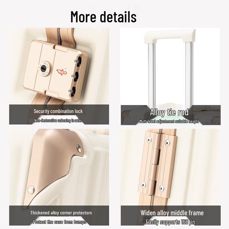 Zhiliu Premium Aluminum Frame Luggage